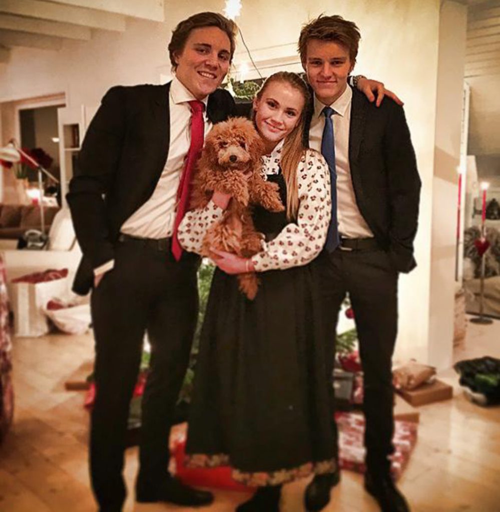 martin odegaard family